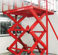 剪叉式電動(dòng)升降貨梯，固定式液壓升降貨梯